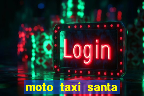 moto taxi santa cruz de minas